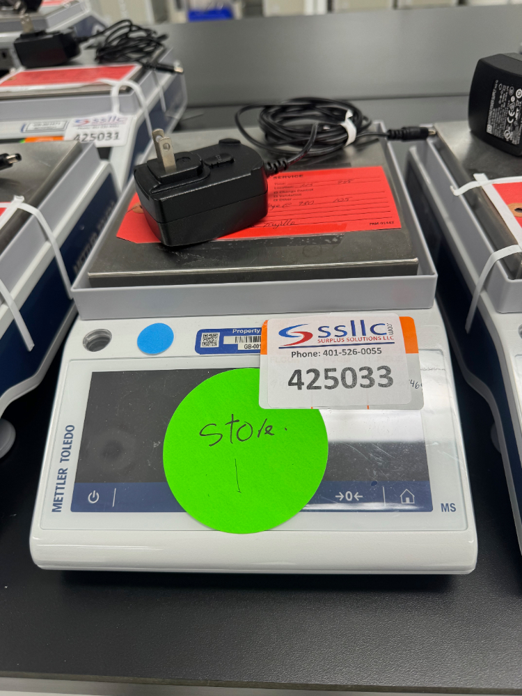 Image of Mettler Toledo MS Digital Scale